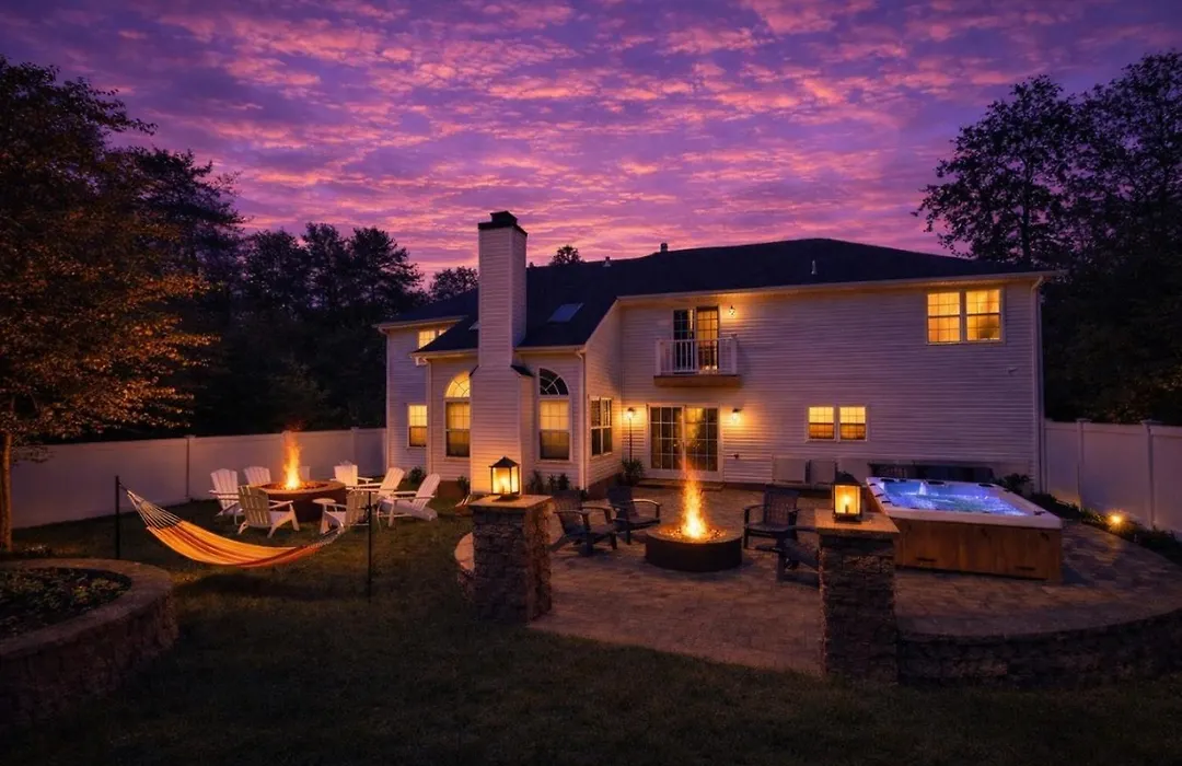 Luxury 5Br Family Retreat | Hot Tub | Game Room | 2 Fire Pits | Resort Amenities-1