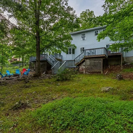 Poconos Home With Marshall'S Creek Views - Nearby Ski, Huge Private 6 Bedroom Home!-2